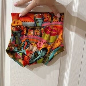 Alien Patterned Custom Shorts